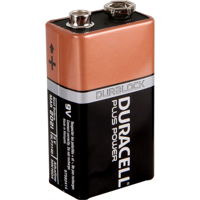 LDR BATTERY ALKALINE 9V 2