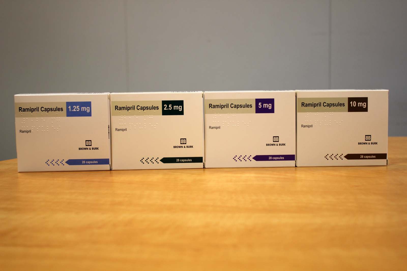 RAMIPRIL CP 1.25MG 100