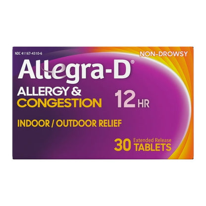 ALLEGRA CHD ALG 12H TD 30MG12 ODT