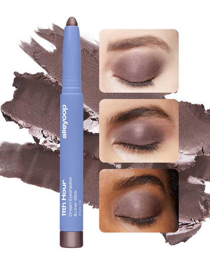 alleyoop 11th Hour Cream Eyeshadow & Liner Stick - Plum Up