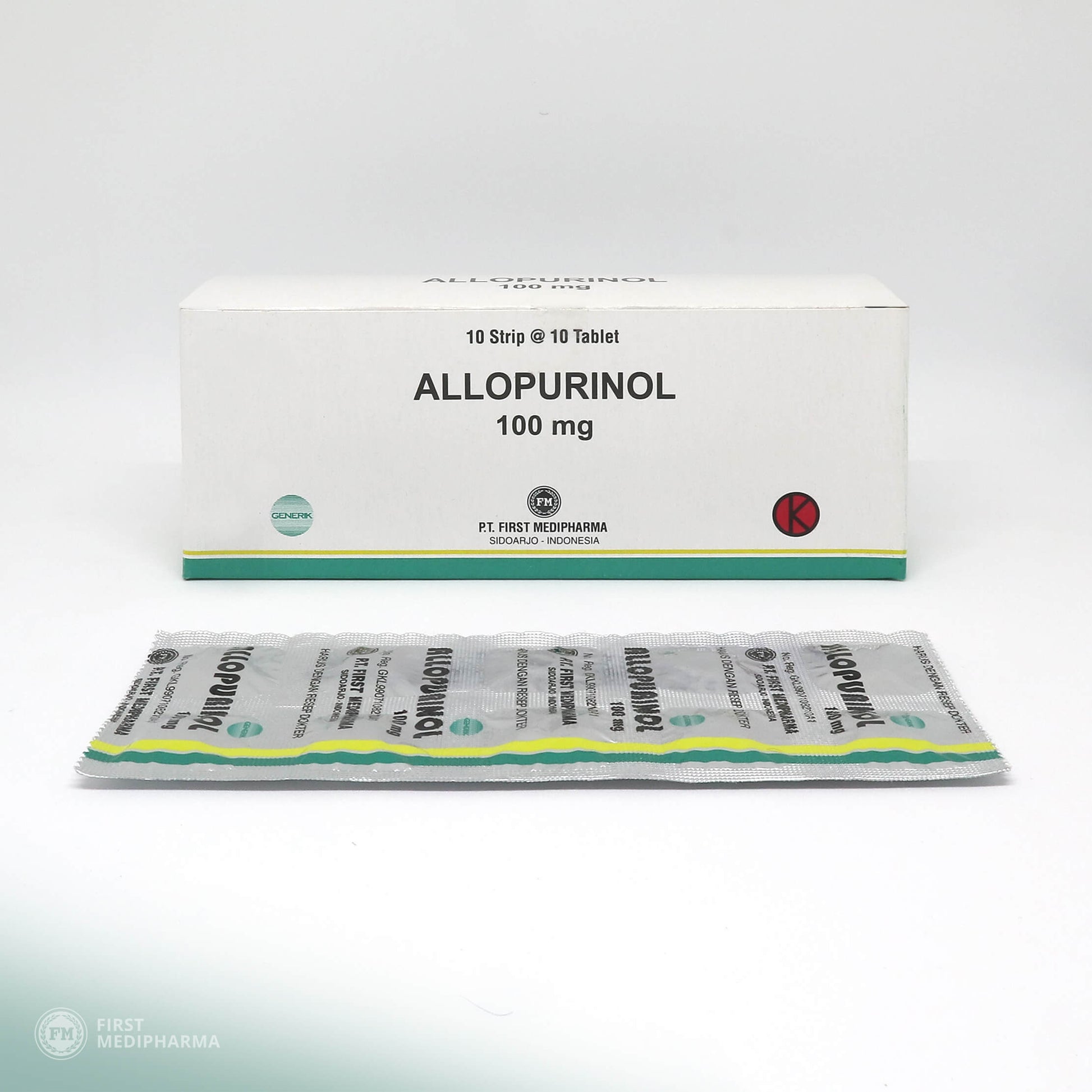 ALLOPURINOL TB 100MG 1000
