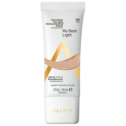 ALMAY Smart Shade Skintone Matching Foundation - 100 My Best Light