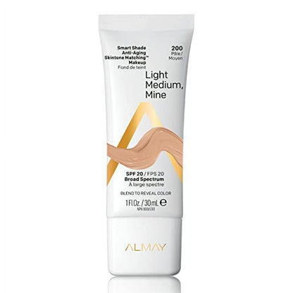ALMAY Ageless Smart Shade Foundation - 200 Light Medium