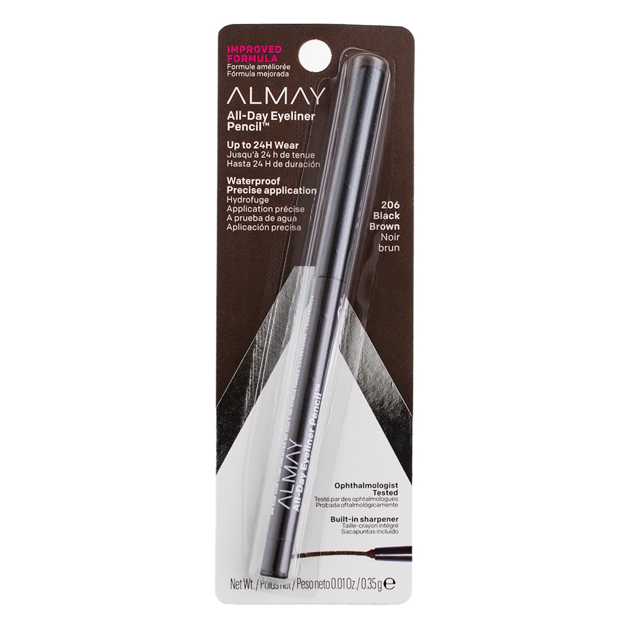 ALMAY Top of the Line Eyeliner - 206 Black Brown