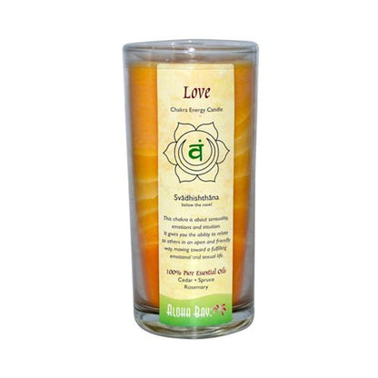 ALOHA BAY CHAKRA JAR CNDL,LOVE