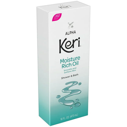 ALPHA KERI SHOWER & BATH OIL 16OZ