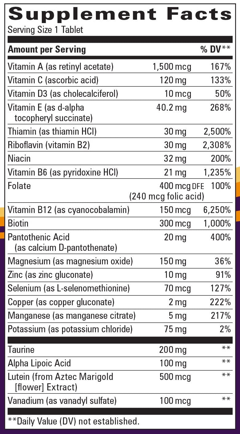 ALPHA BETIC MULTIVITAMIN TB 30