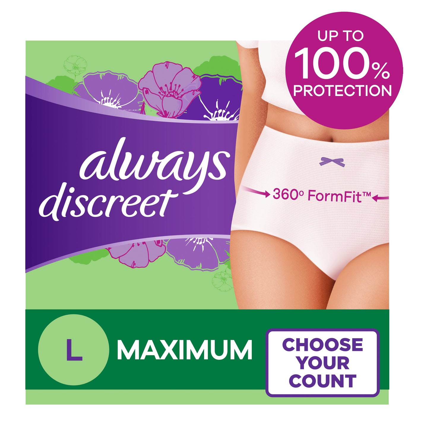 ALWAYS DISCREET MAX LNG PAD 3X39CT