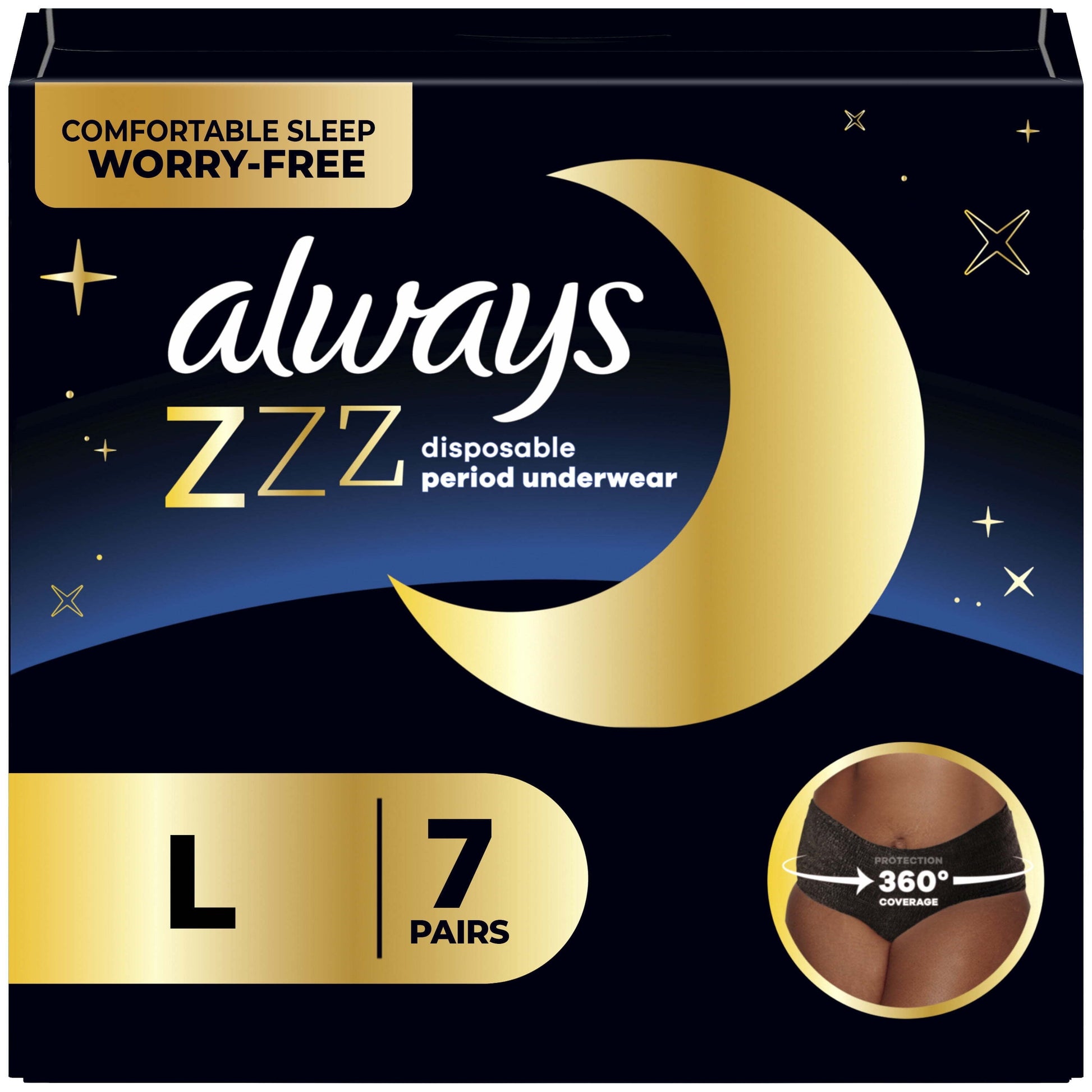 ALWAYS ZZZ UWEAR BF 2X7 L/XL