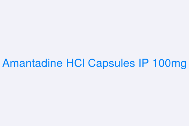 AMANTADINE HCL TB 100MG 100