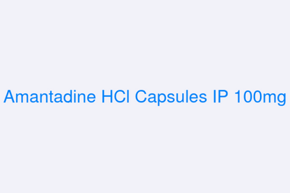 AMANTADINE HCL TB 100MG 100