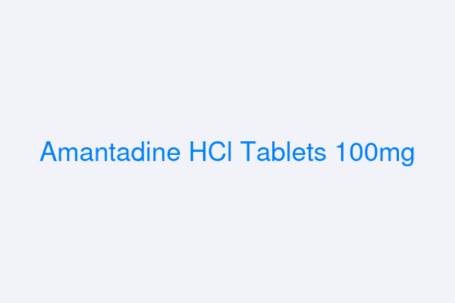AMANTADINE HCL TB 100MG 100
