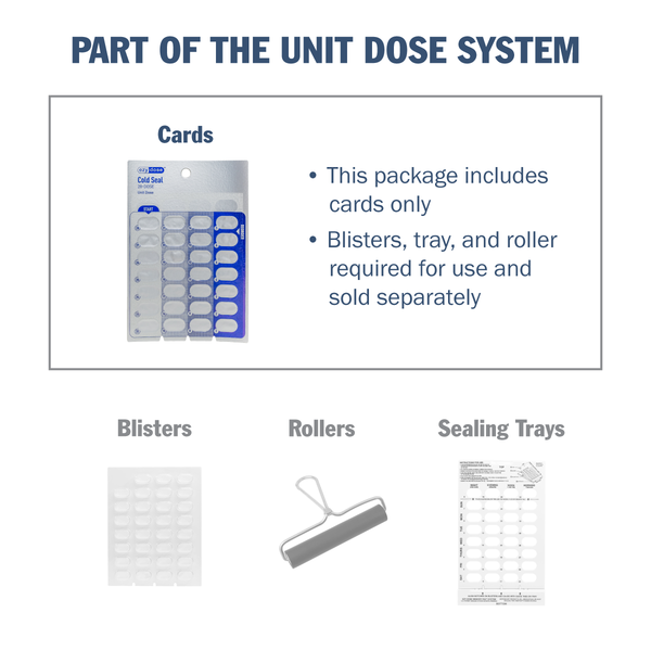 EASY DOSE 28 COLD SEAL CARD 500CT DS
