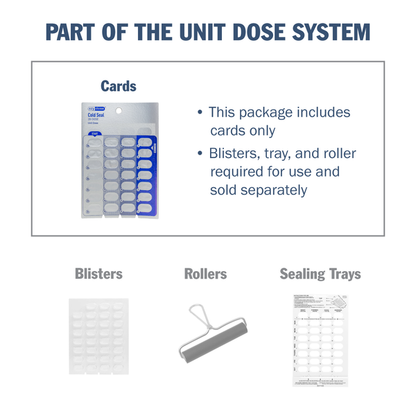 EASY DOSE 28 COLD SEAL CARD 500CT DS