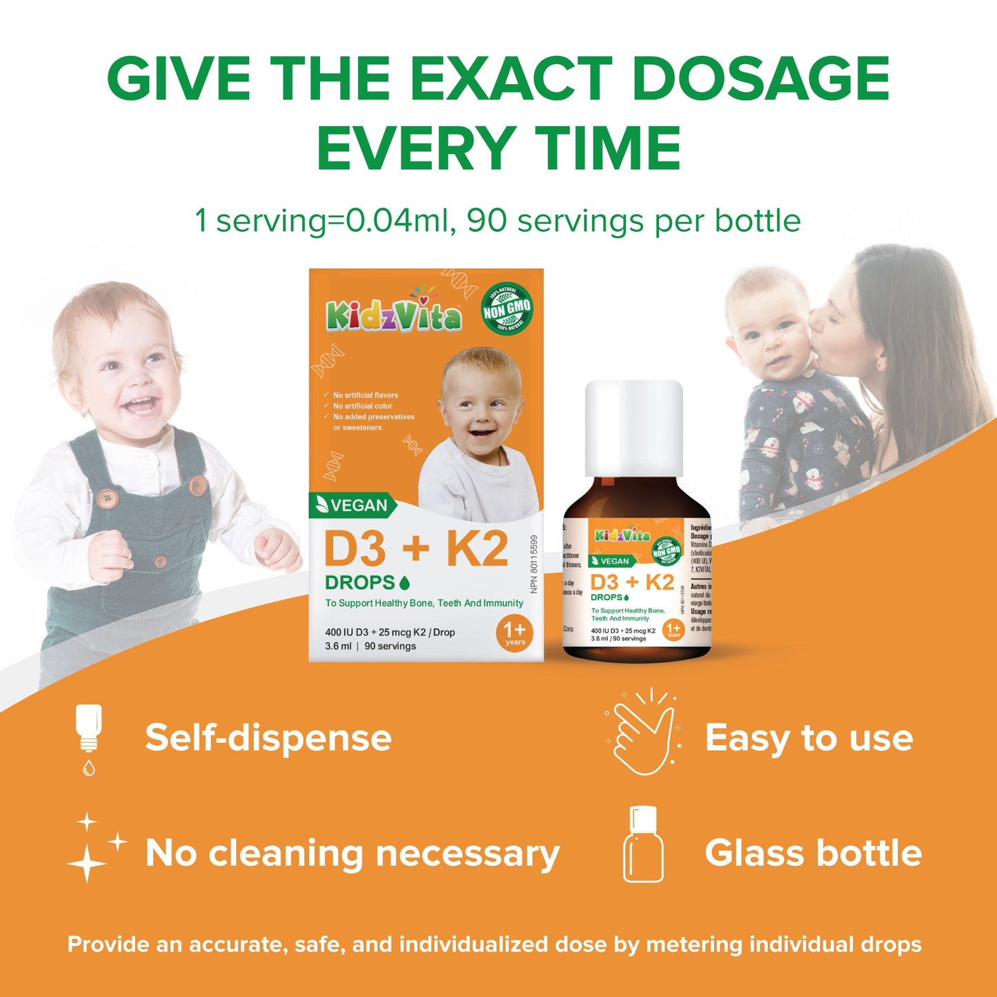 CHILDLIFE ESSENTIALS SUPP,OG2,VIT K2, DROPS