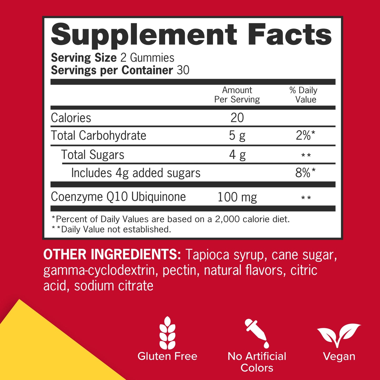NB CO Q10 GUMMIES CW 100MG 60