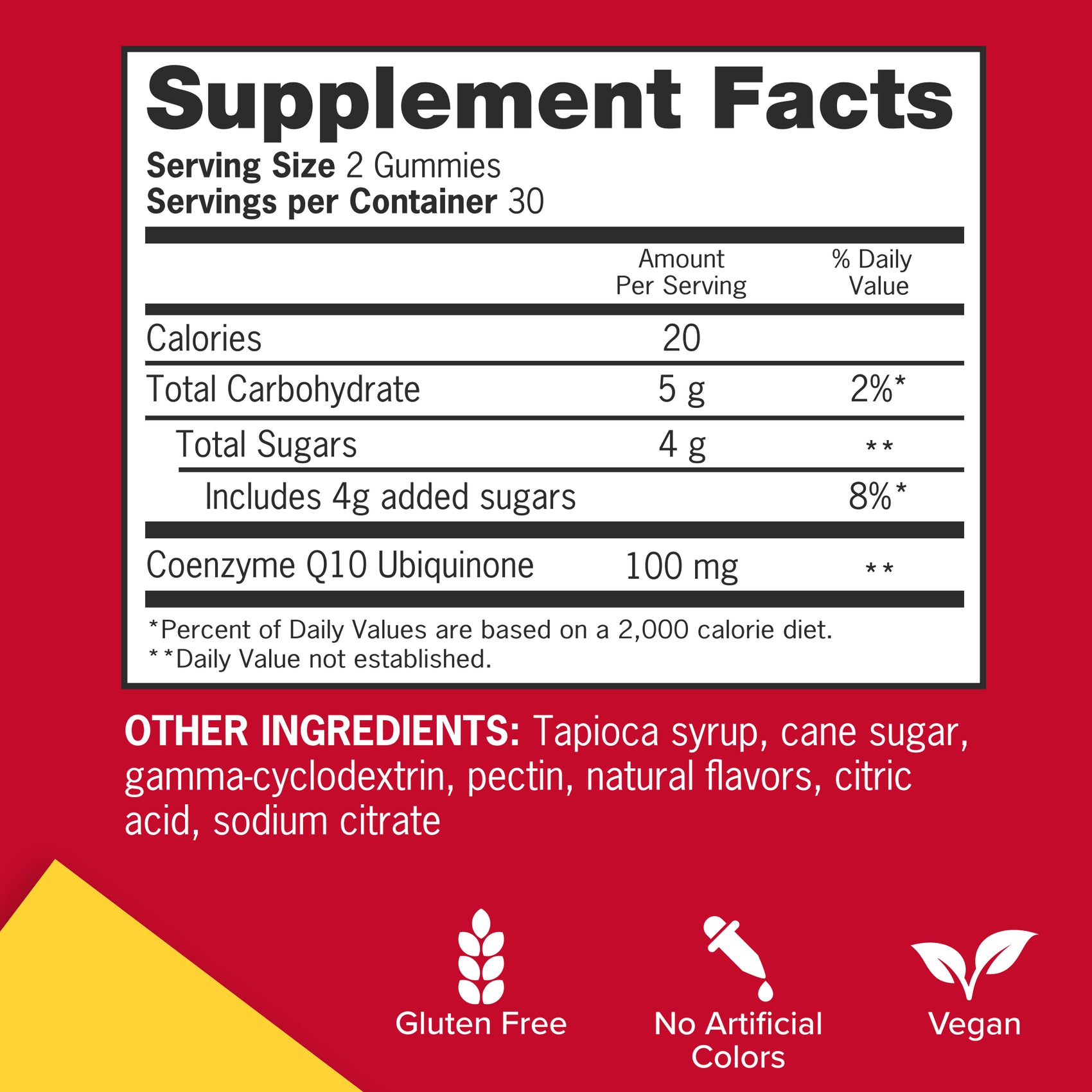 COQ-10 200MG GUMMIES 50CT SUNDWN