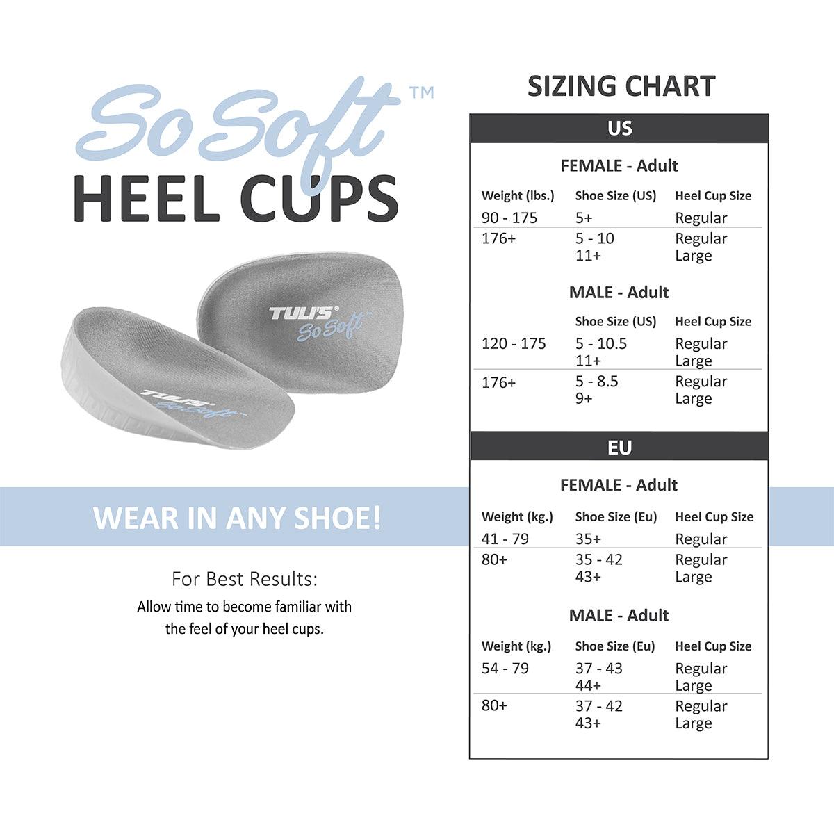 TULIS HEEL CUPS SB 2 SO SOFT RGLR