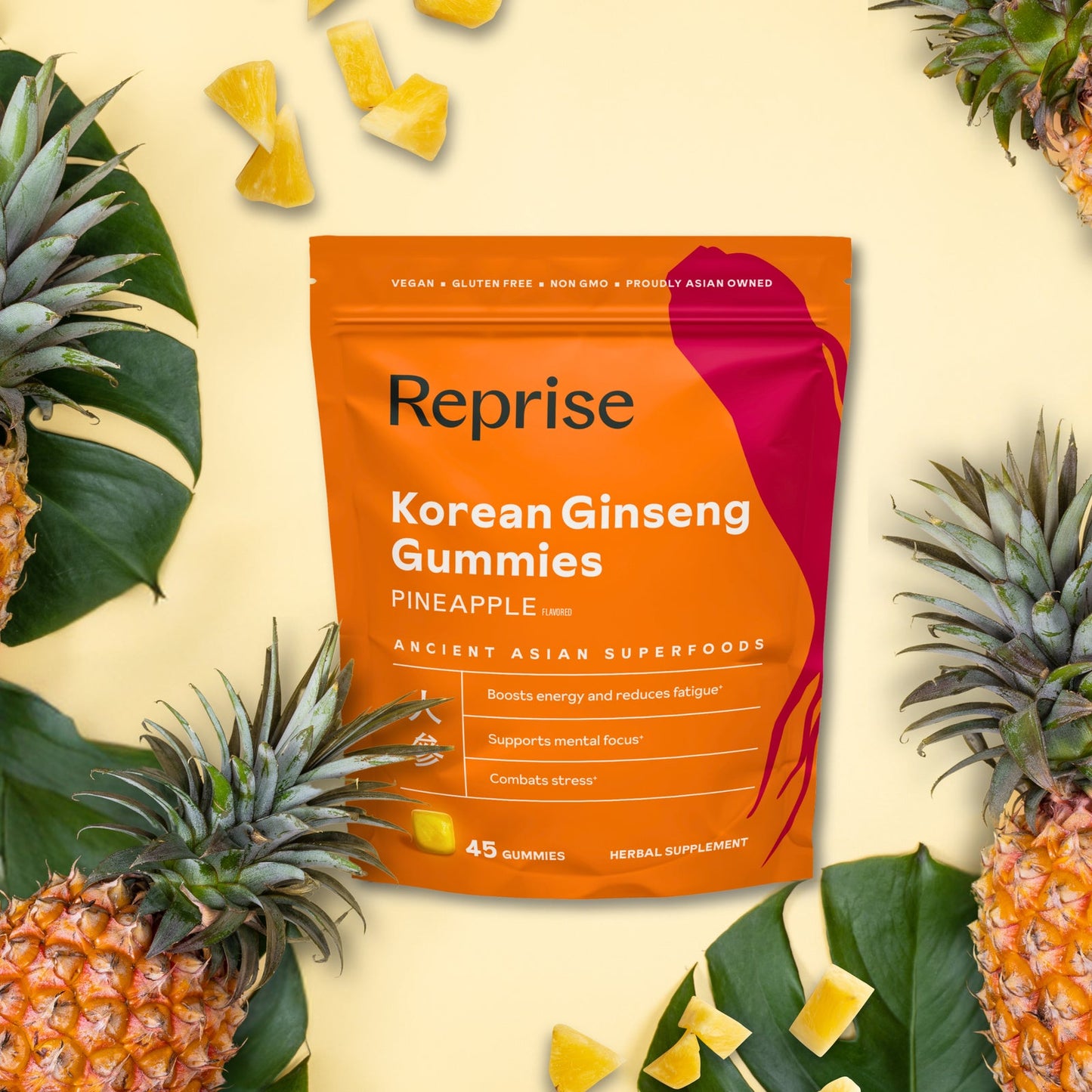 REPRISE SUPP,GMY,TURMERIC,ORANGE