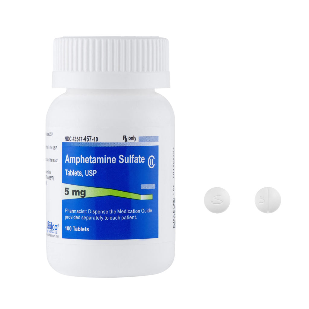 AMPHET SULFATE TB 10MG 100     C2