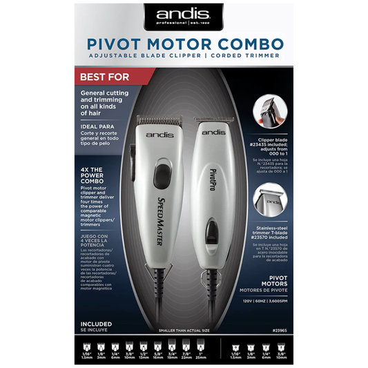 Andis Pivot Motor Combo Trimmer & Clipper