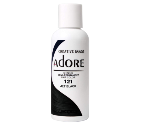 Adore Semi-Permanent Haircolor #121 Jet Black 4oz