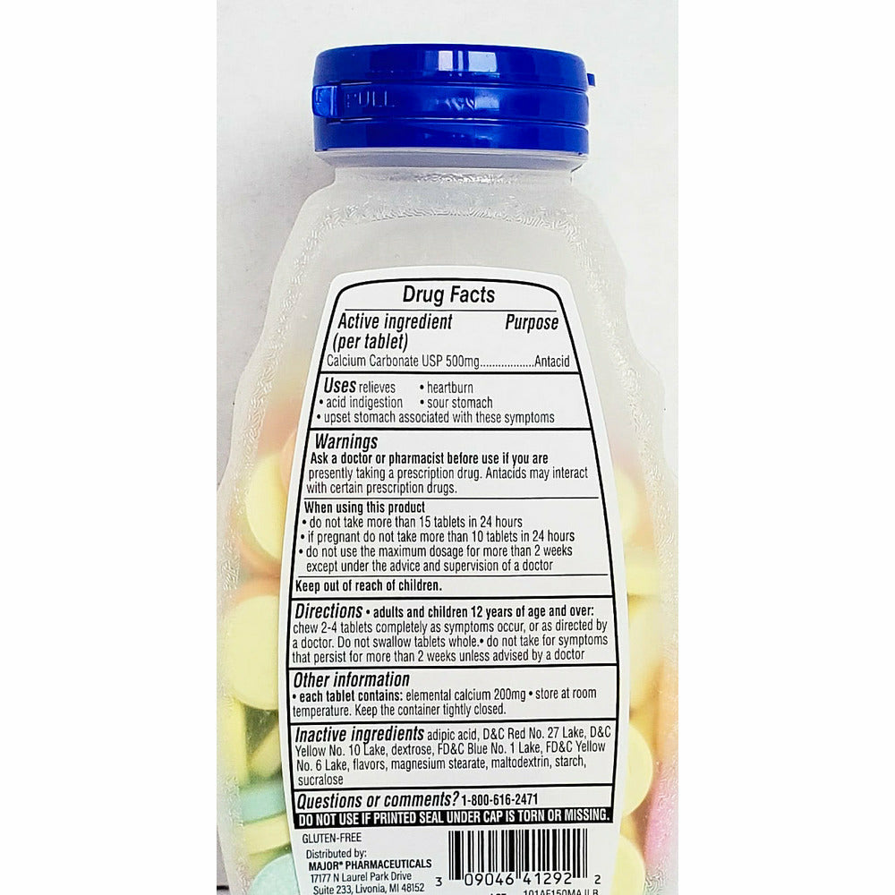 LDR ANTACID CW 500MG 150 RS A/FRT