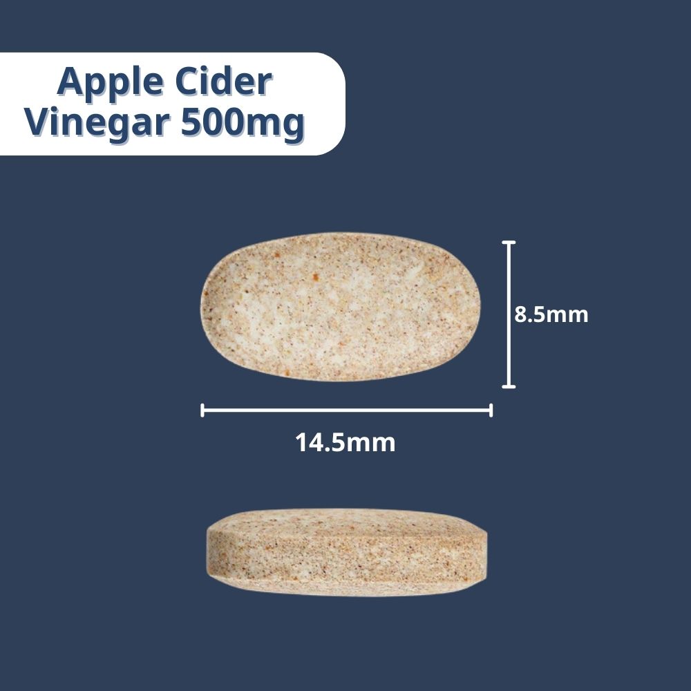 APPLE CIDER VINEGAR,500MG