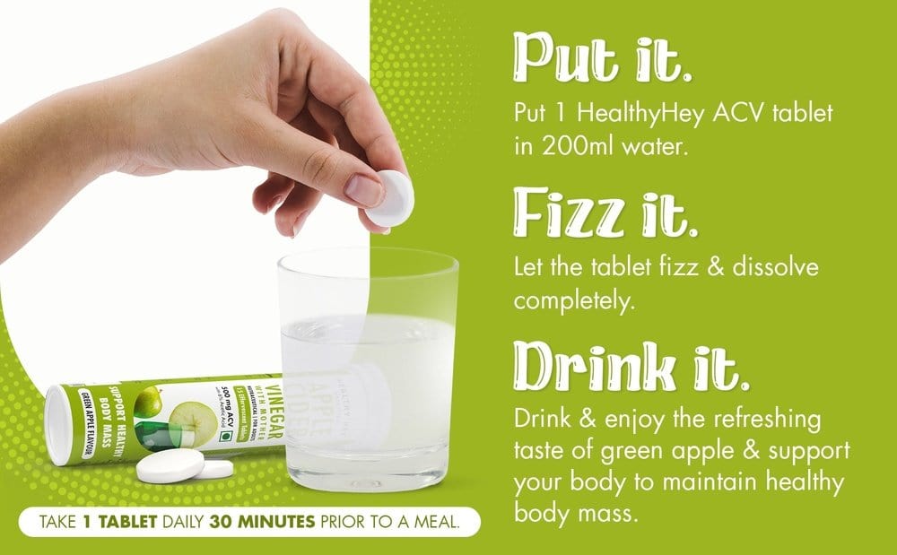 APPLE CIDER VINEGAR TB 500MG 100