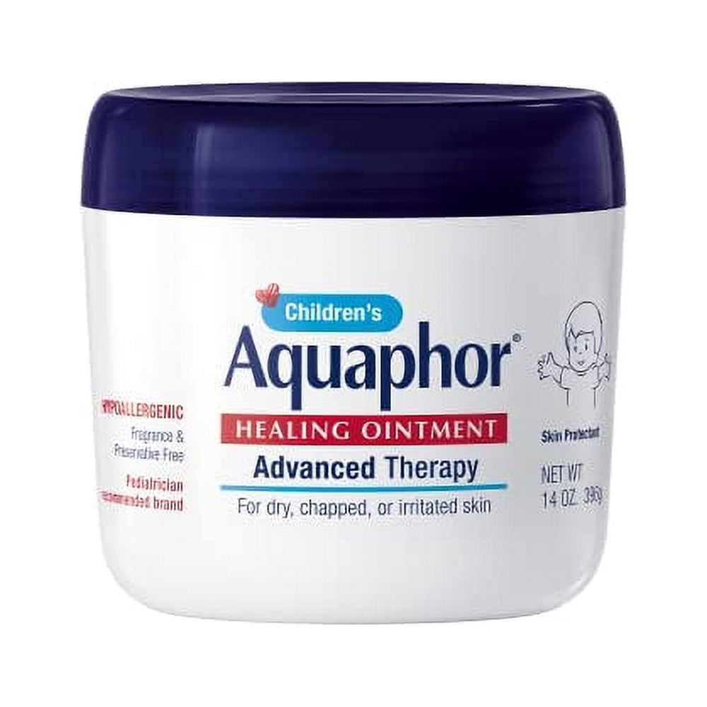 Aquaphor Healing Ointment Advanced Therapy Moisturizer for Dry and Cracked Skin - Unscented