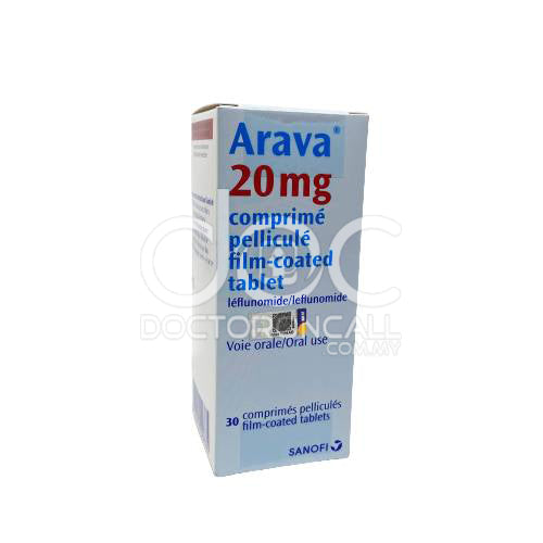 ARAVA TB 20MG 30