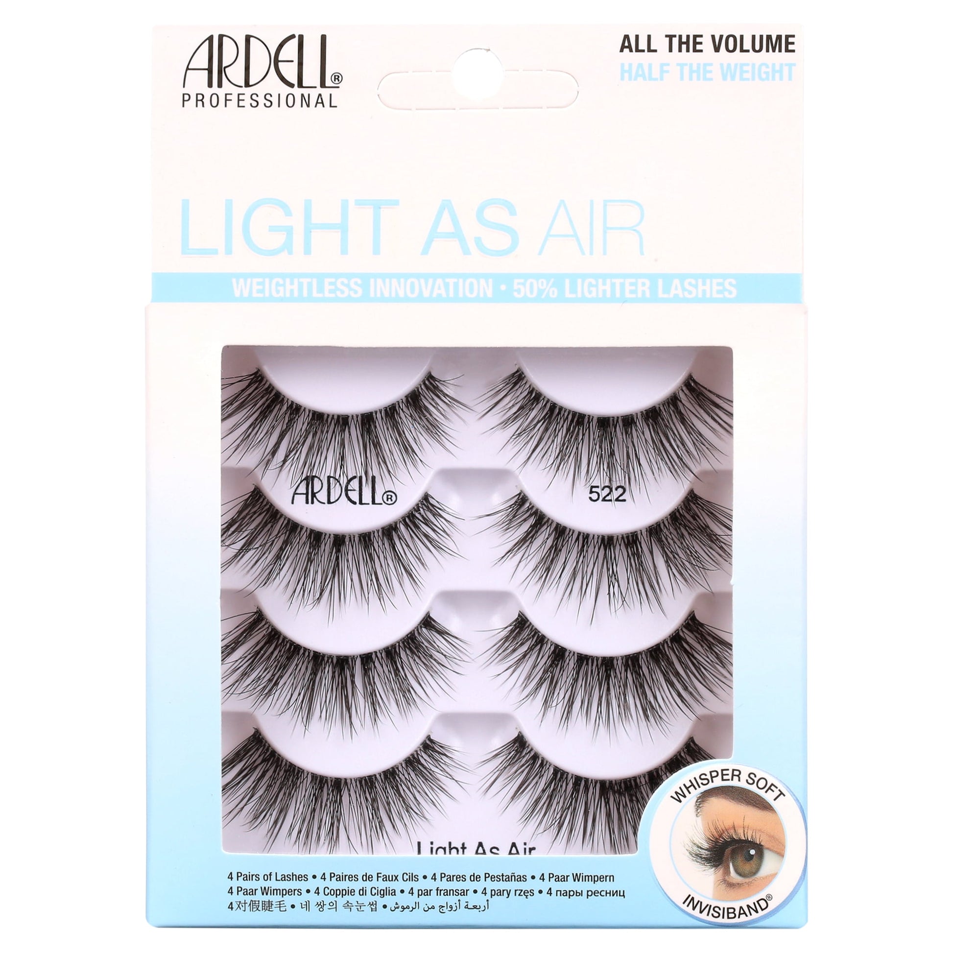 ARDELL LASHES LIGHT AS AIR 522