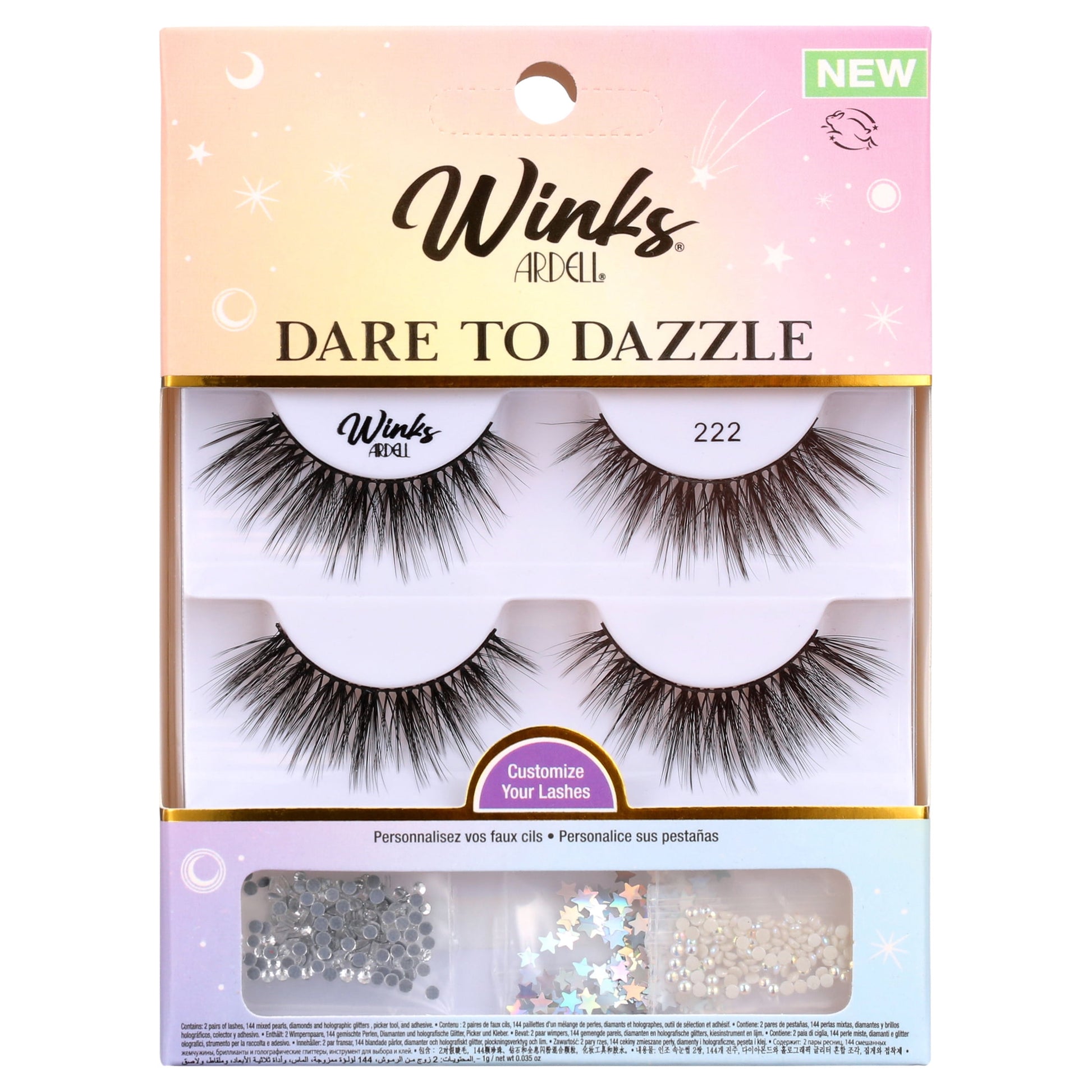 Ardell Winks Dare To Dazzle Lash Kit - 222 Diamonds & Pearls