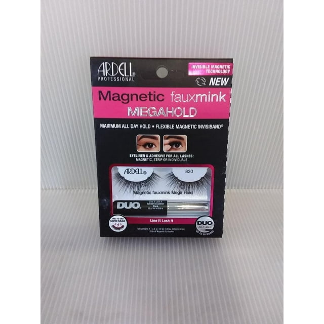 Ardell Magnetic MegaHold Liquid Liner & Lash Kit - 056 Black