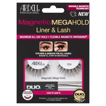 Ardell Magnetic MegaHold Liquid Liner & Lash Kit - 056 Black