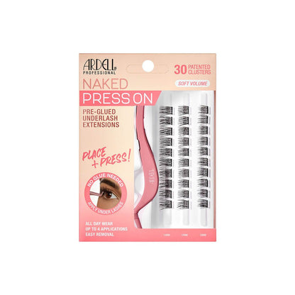 Ardell Press On Underlash Extensions - Naked Soft Volume, 30 count