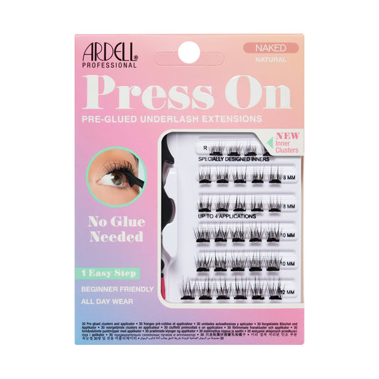 Ardell Press On Underlash Extensions - Naked Natural, 30 count