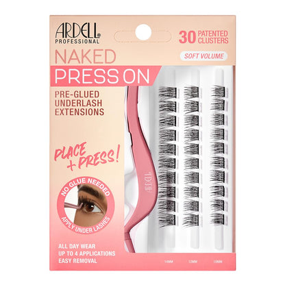 Ardell Press On Underlash Extensions - Naked Soft Volume, 12 count