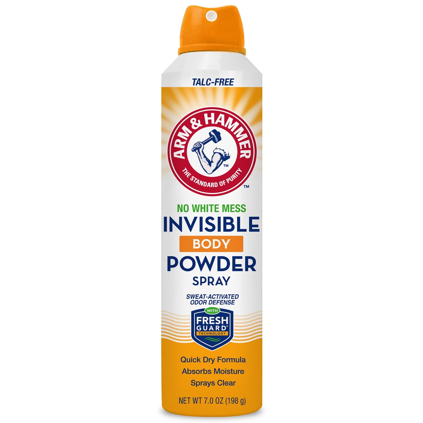 Arm & Hammer Body Powder Invisible Spray 7oz