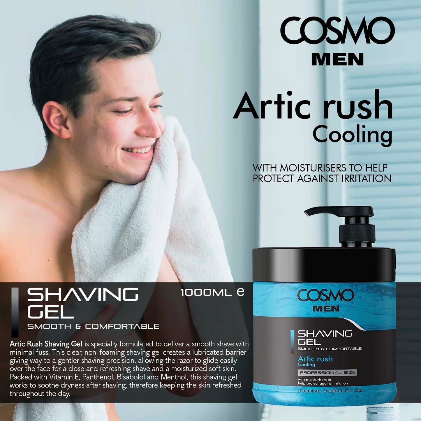 HIGH TIME ARTIC SHAVE GEL  5.3Z