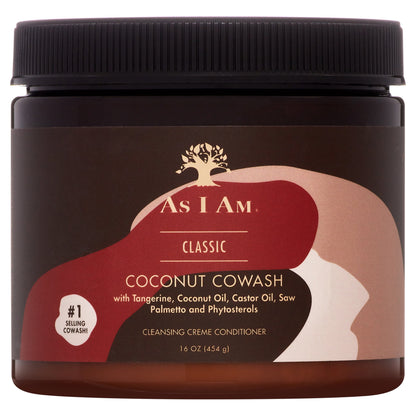 AS I AM COCONUT CO-WASH     16Z