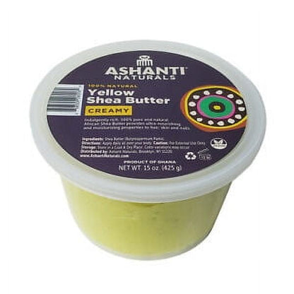 ASHANTI 100% CRMY YELLOW S/B 8Z