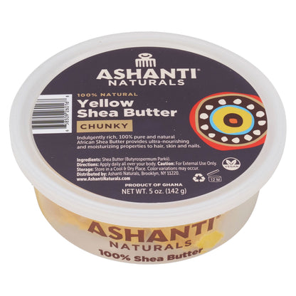 ASHANTI 100% CHUNKY YEL S/B  5Z