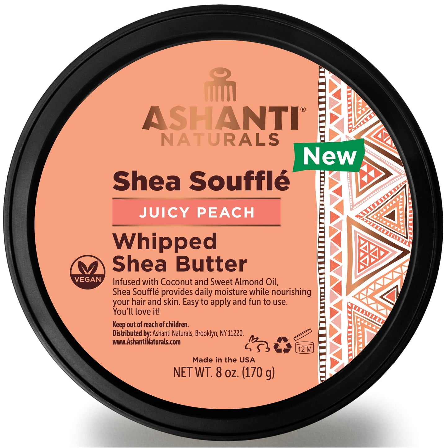 ASHANTI WHIP SHEA MIDNT AMBER8Z