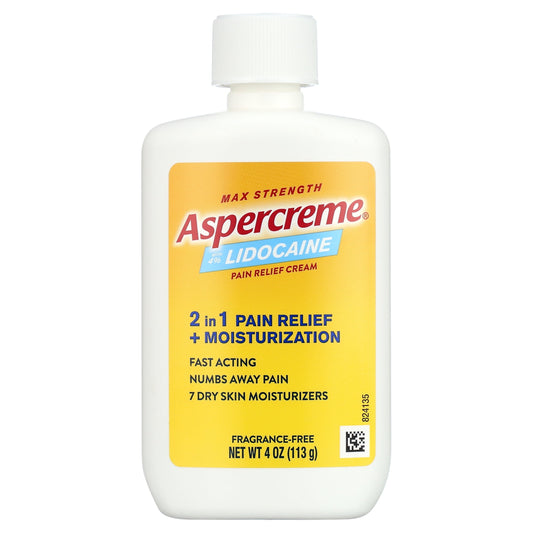 ASPERCREME LIDOCAINE FOOT PAIN CREAM 4OZ