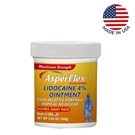 ASPERFLEX LIDOCAINE 4% PAT 6