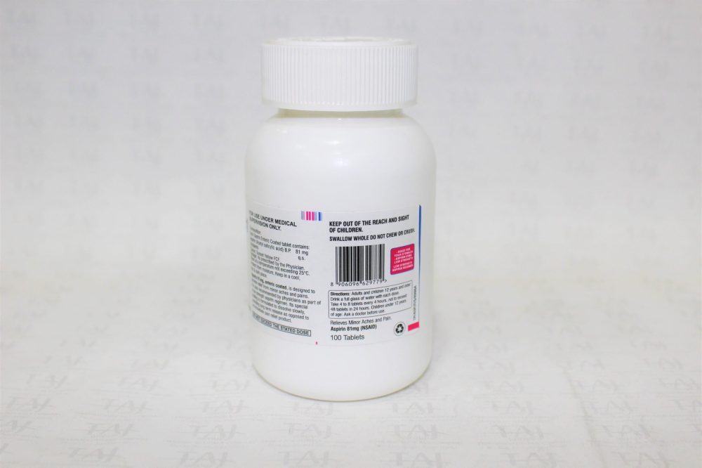 GNP ASPIRIN 81MG TAB 300CT