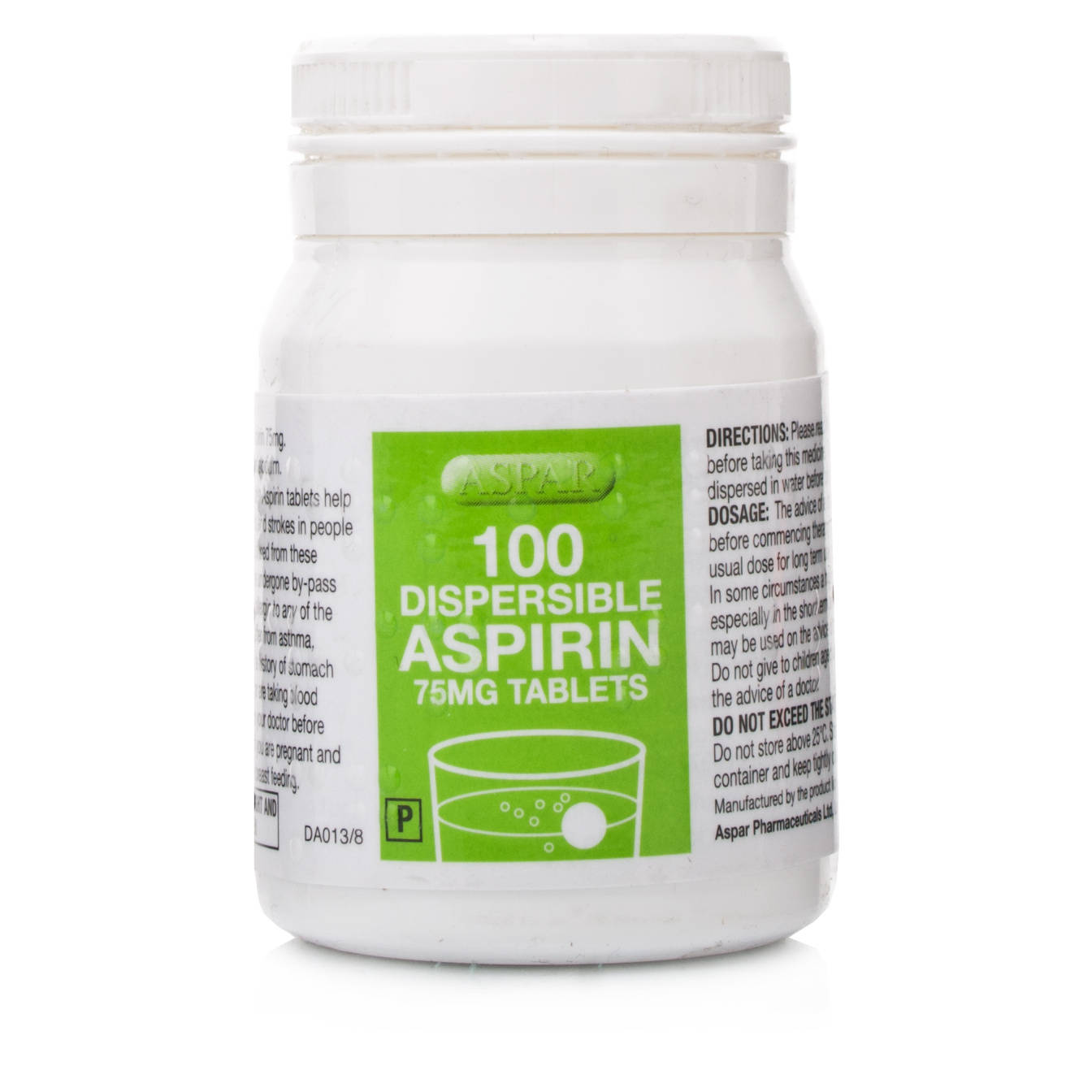 LDR ASPRIN TB 325MG 100