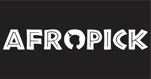 AFROPICK ENGRAVED WOOD