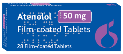 ATENOLOL TB 50MG 100